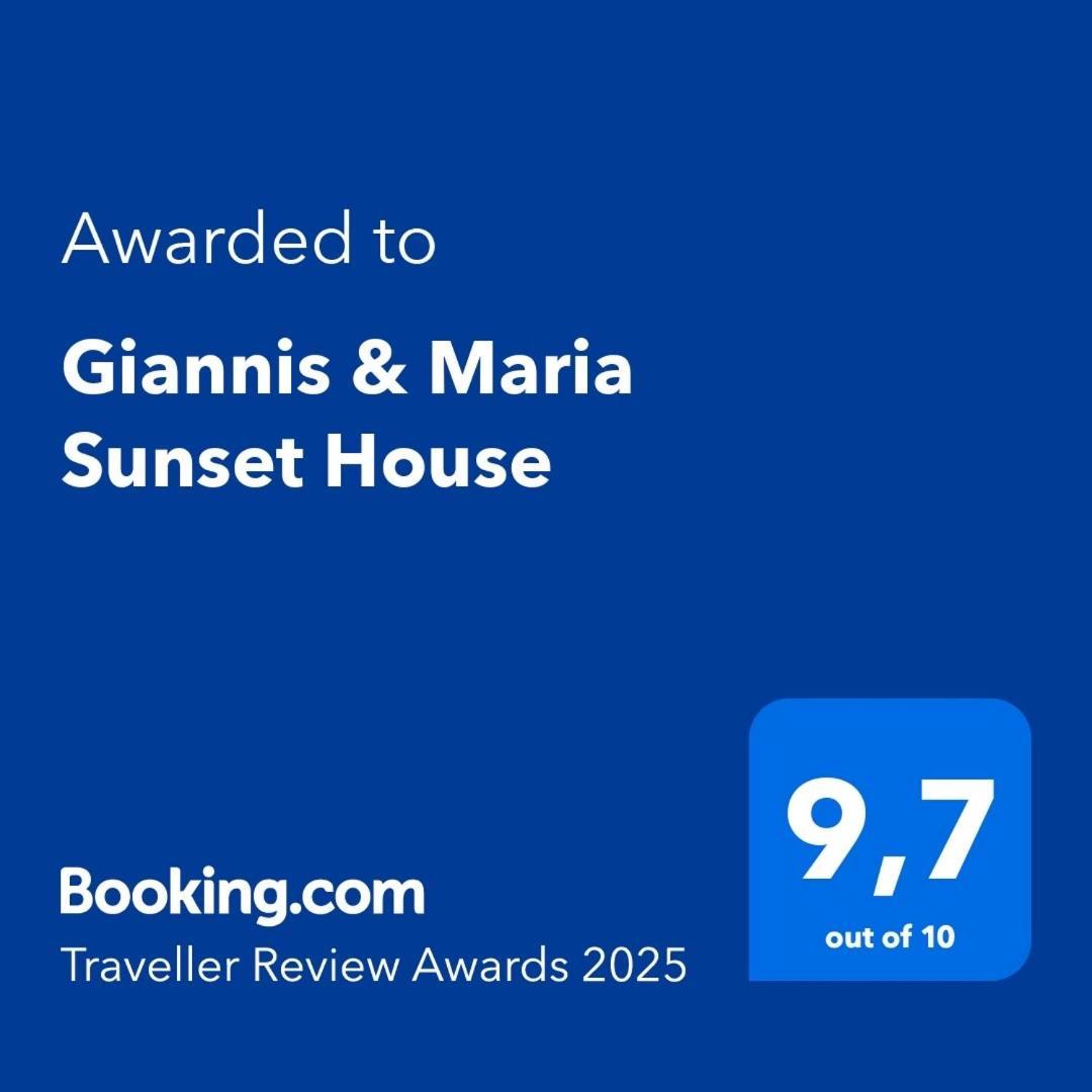 Holiday home Giannis & Maria Sunset House